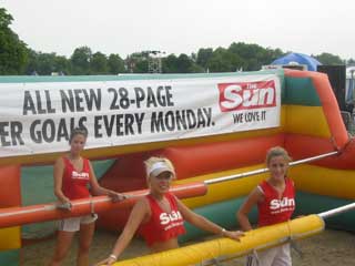 Human Table Football Event