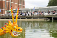 Dragon boat at West Reservoir